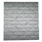 WALL PANELS 58 sq ft Silver Faux Brick Texture Waterproof Backdrop Decorations